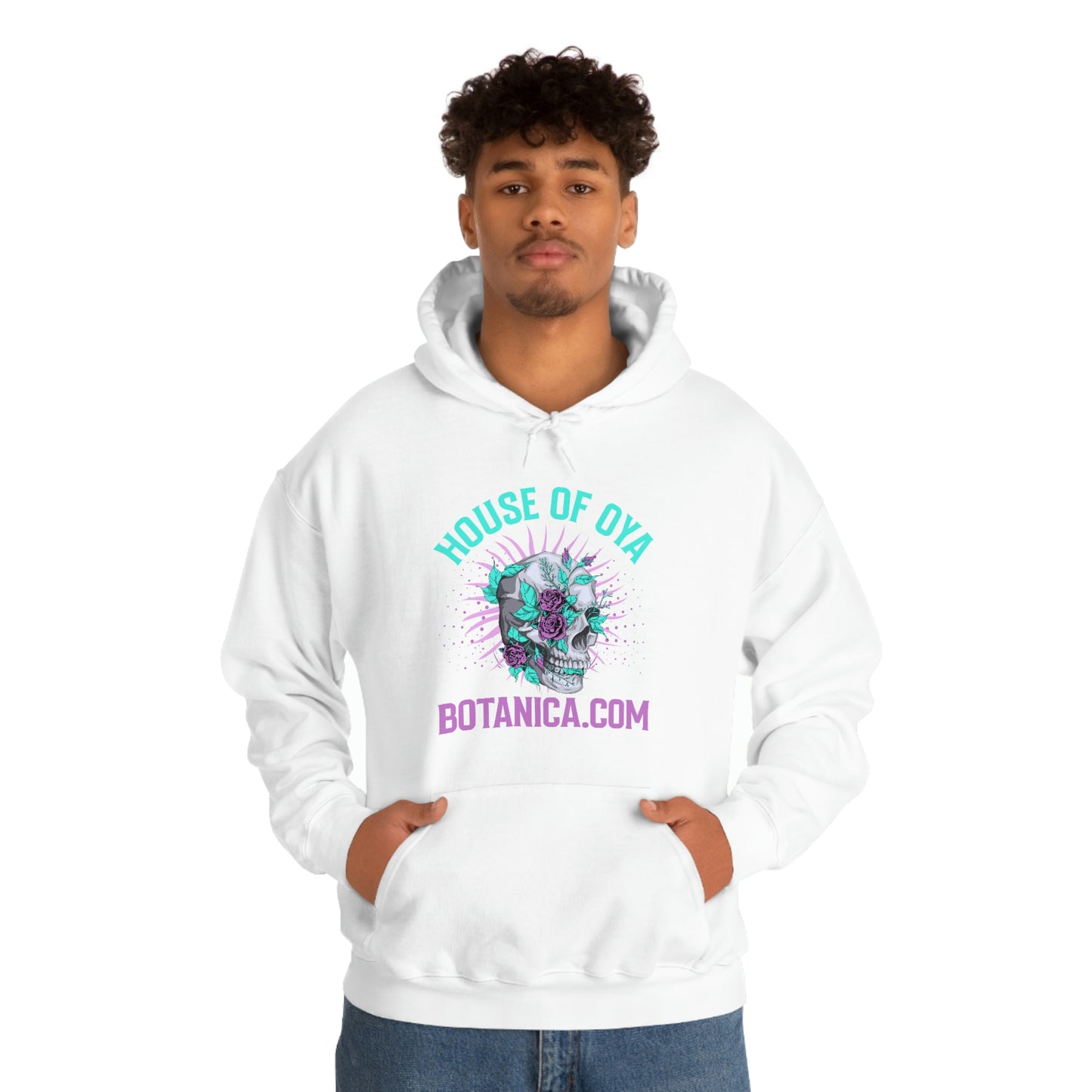 House of Oya Botanica Unisex Heavy Blend Hooded Sweatshirt