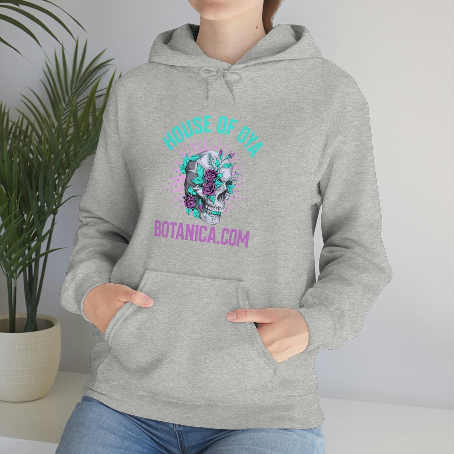 House of Oya Botanica Unisex Heavy Blend Hooded Sweatshirt