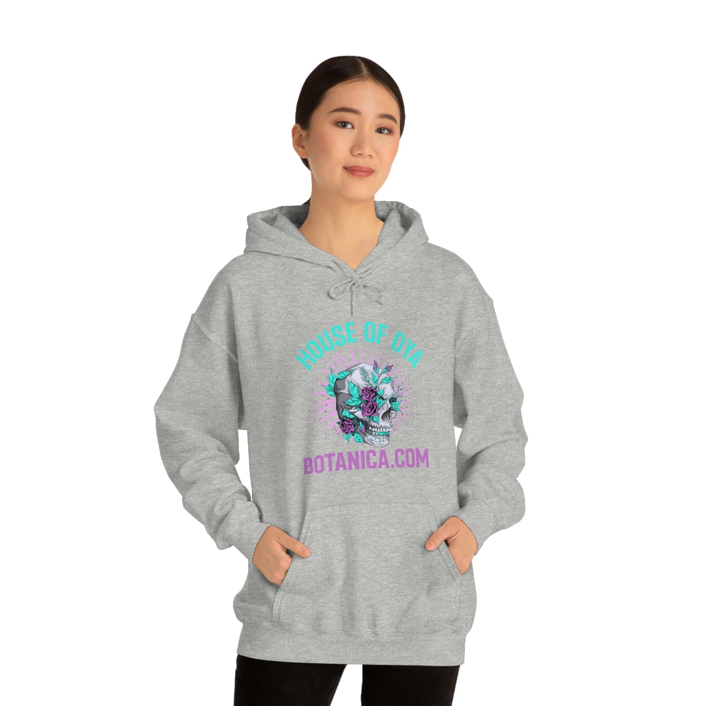 House of Oya Botanica Unisex Heavy Blend Hooded Sweatshirt