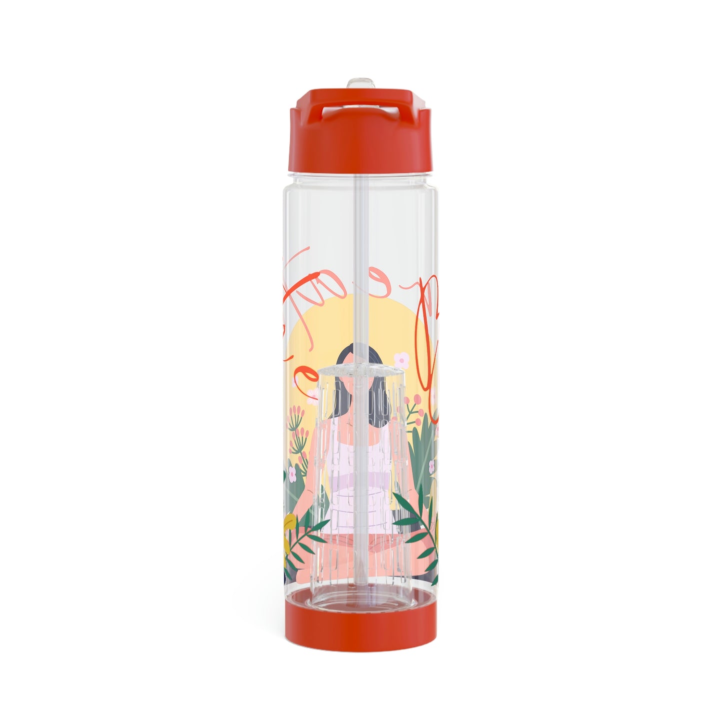 Breathe Yoga Infuser Water Bottle