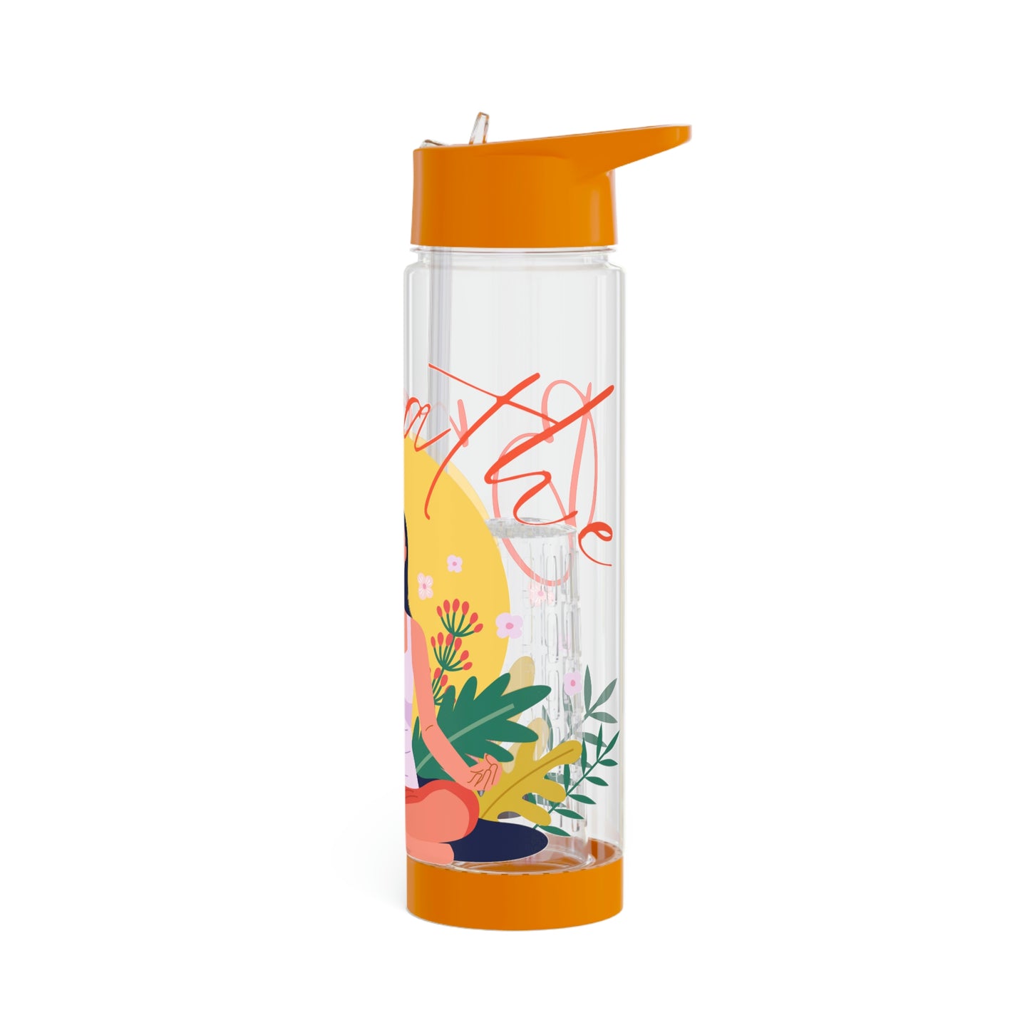 Breathe Yoga Infuser Water Bottle