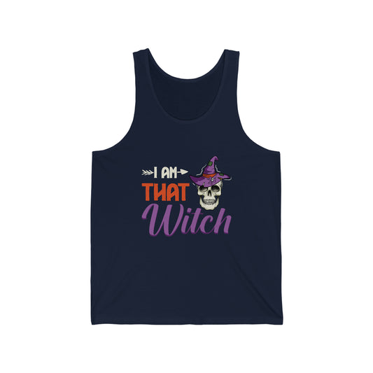 Witchy shirt, Unisex Jersey Tank