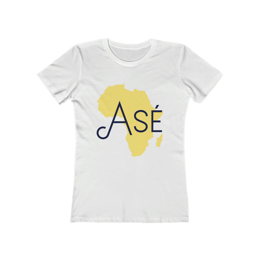 Ase Africa t shirt Women's The Boyfriend Tee