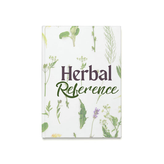 Blank Herbal Reference Apothocary List Hardback Journal