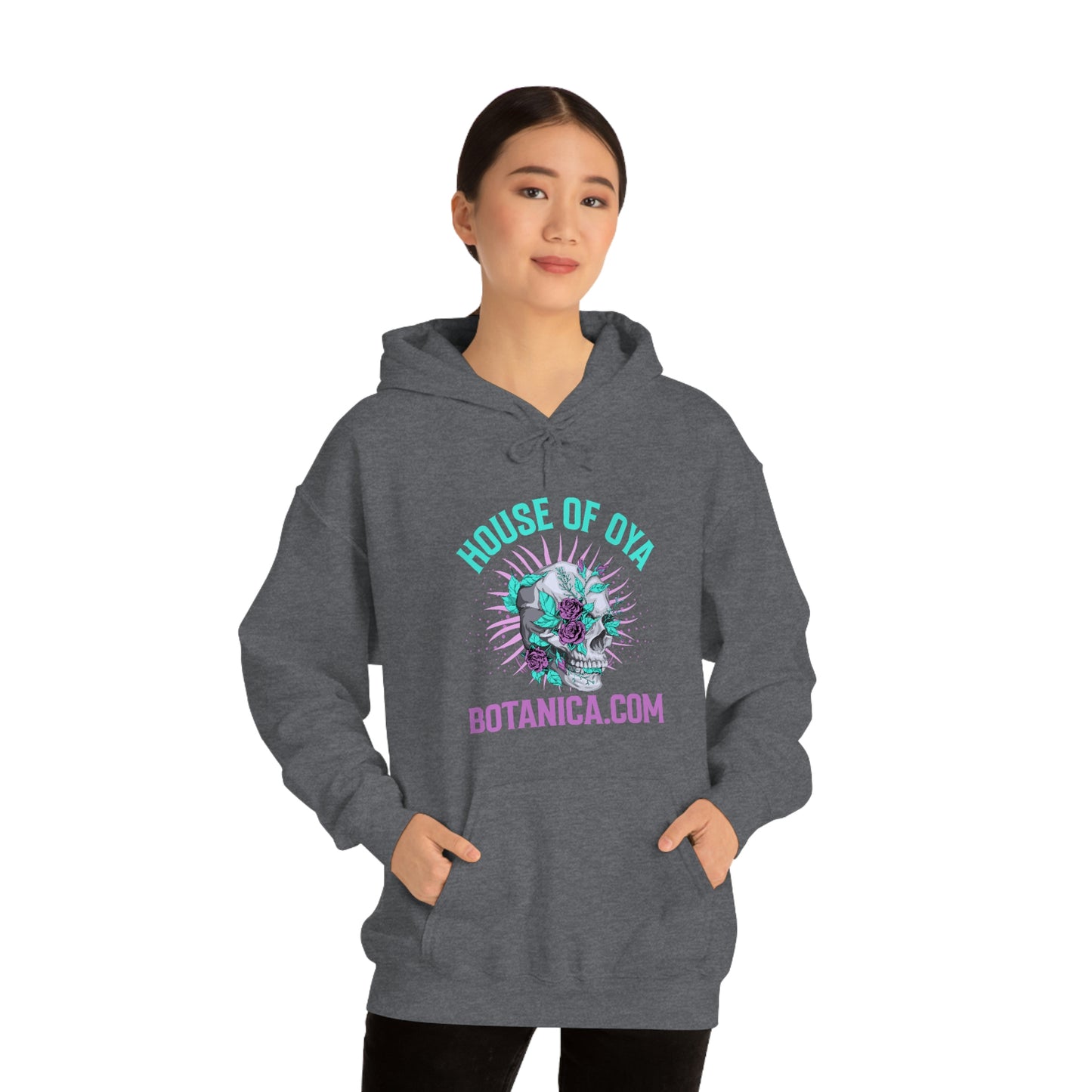 House of Oya Botanica Unisex Heavy Blend Hooded Sweatshirt