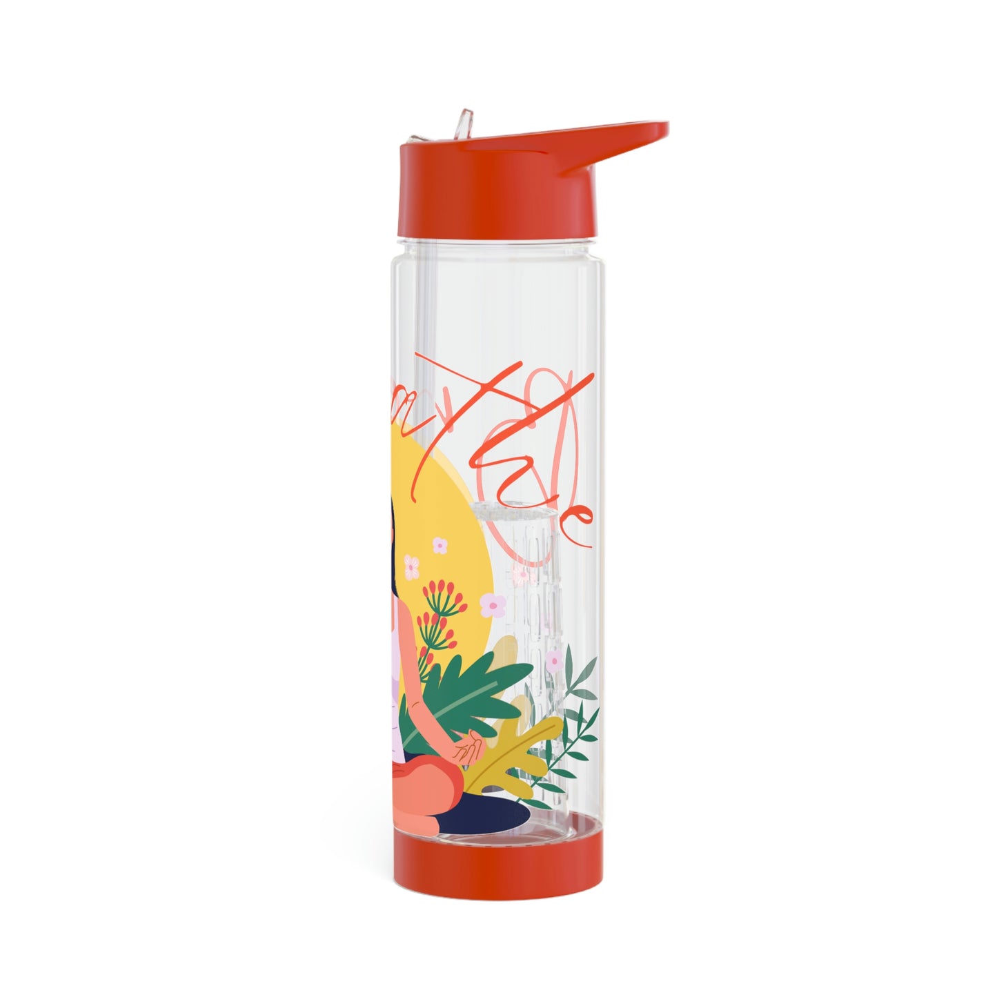 Breathe Yoga Infuser Water Bottle