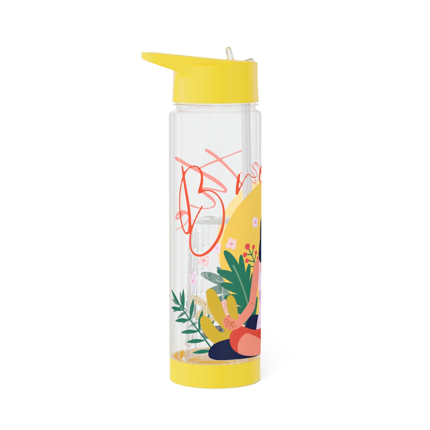 Breathe Yoga Infuser Water Bottle