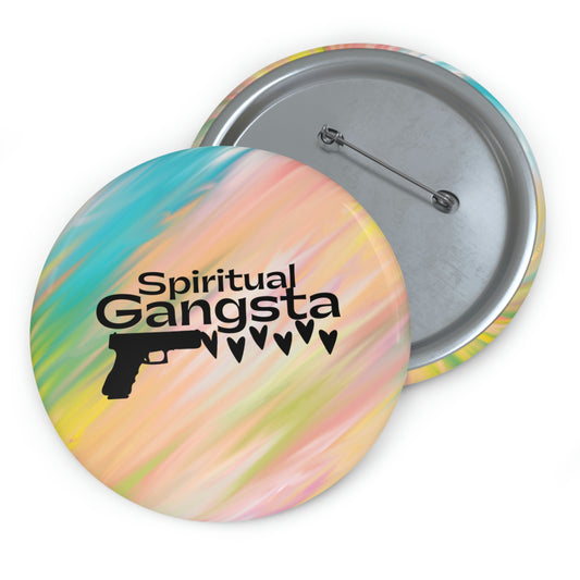 Spiritual Gangsta Pin Buttons