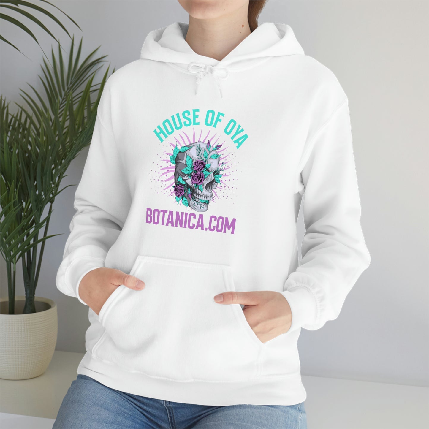 House of Oya Botanica Unisex Heavy Blend Hooded Sweatshirt