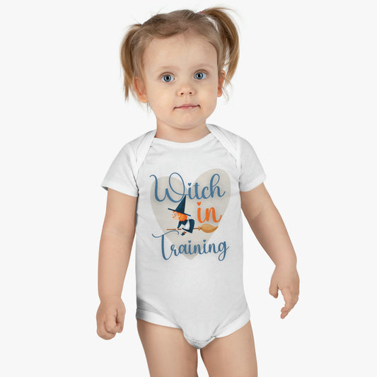 Witch in Training Onesie® Organic Baby Bodysuit