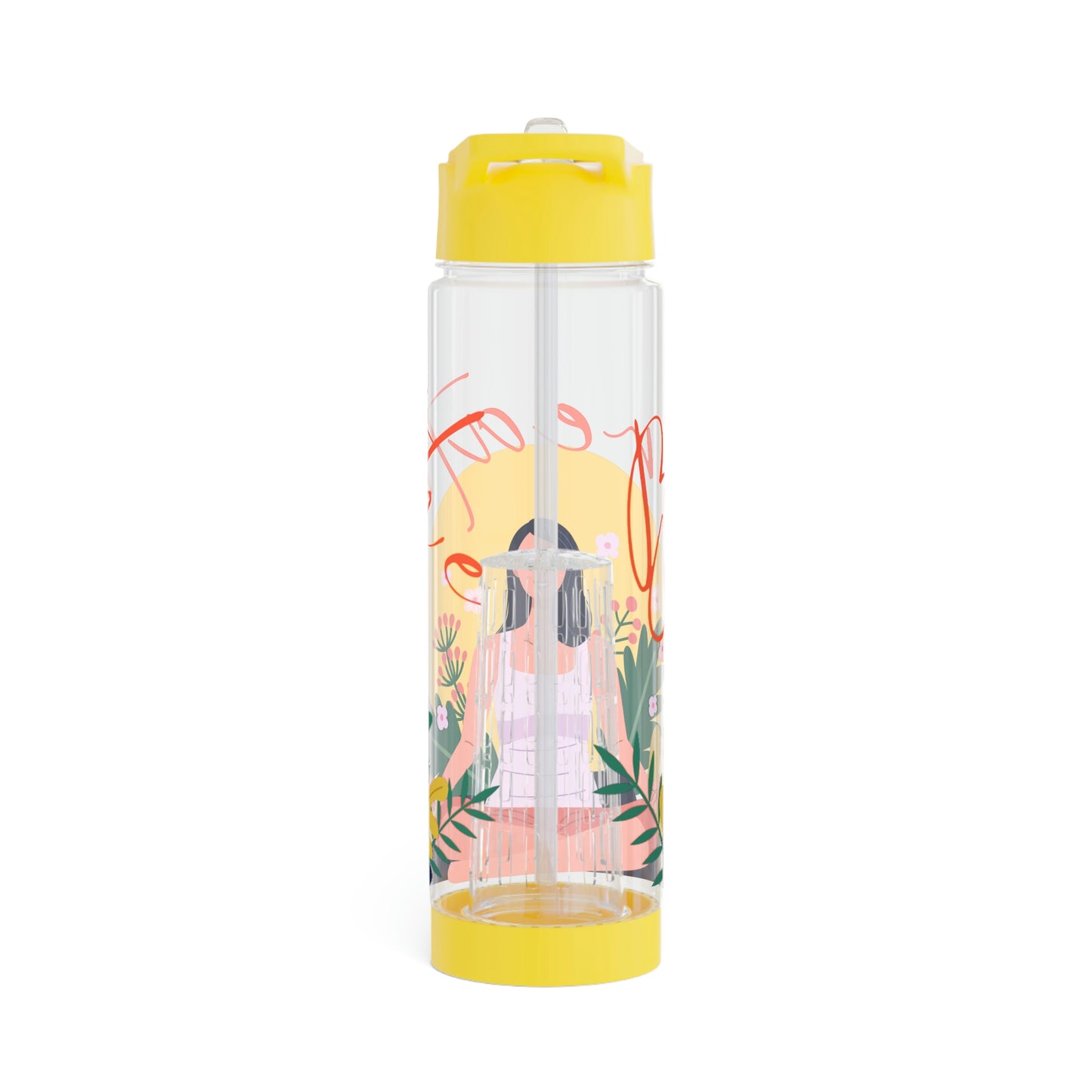 Breathe Yoga Infuser Water Bottle