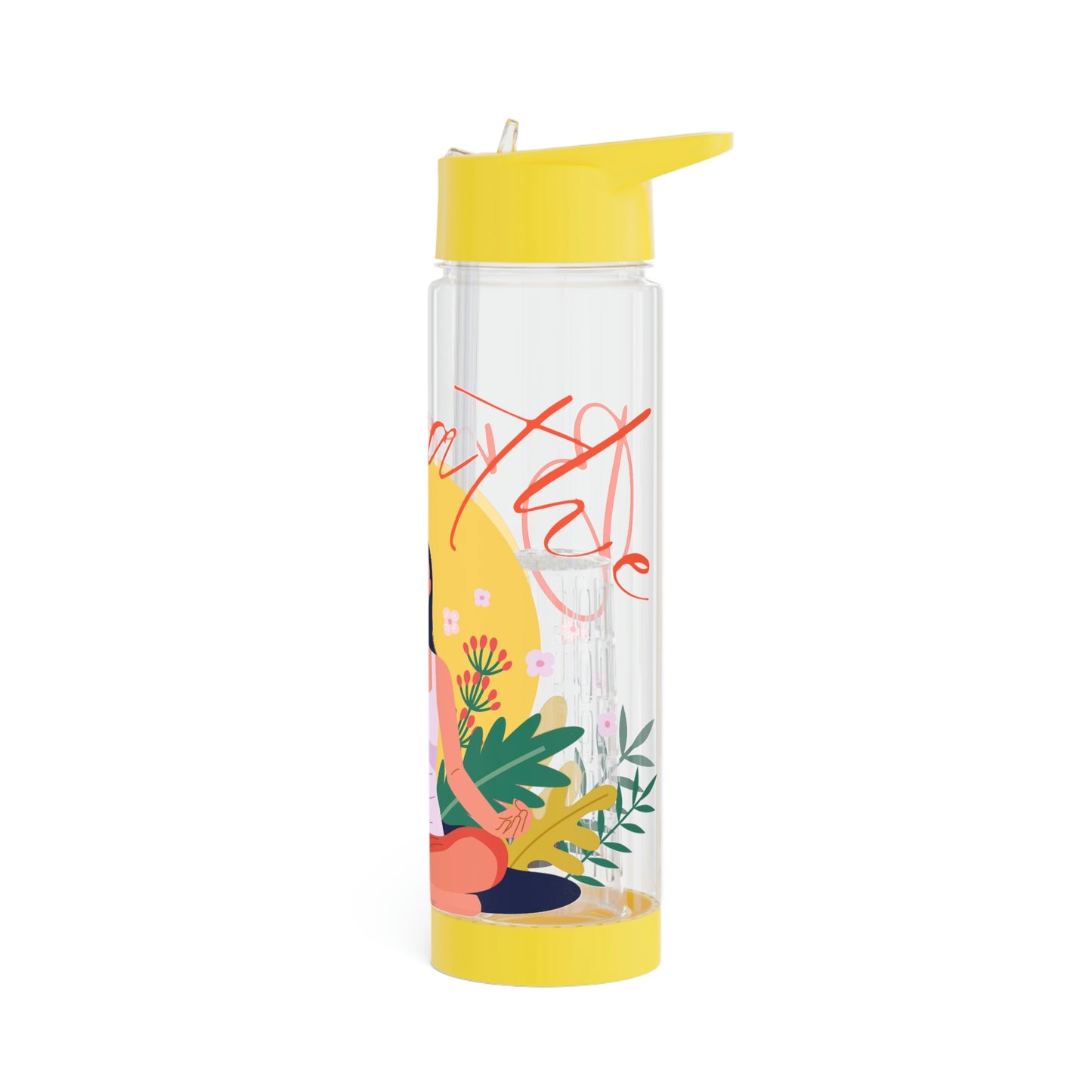 Breathe Yoga Infuser Water Bottle