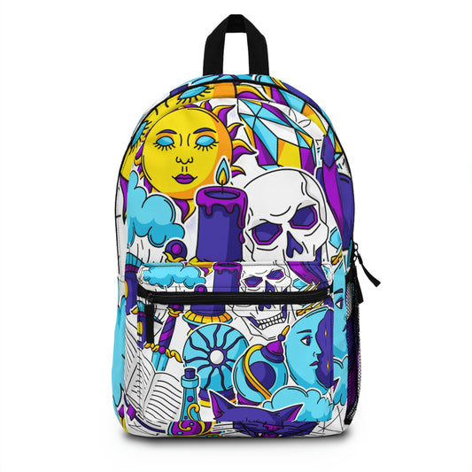 Witchy bookbag, spiritual Backpack