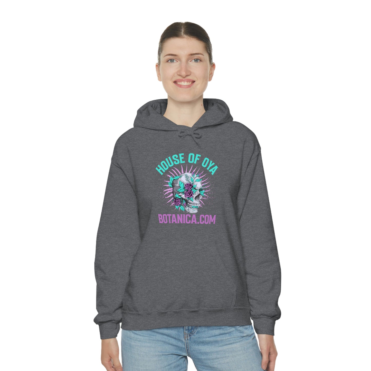 House of Oya Botanica Unisex Heavy Blend Hooded Sweatshirt