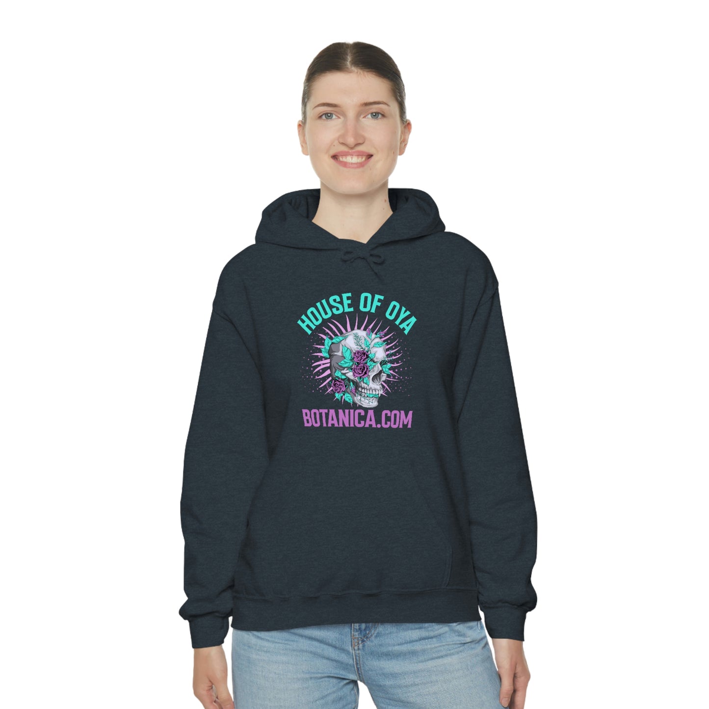 House of Oya Botanica Unisex Heavy Blend Hooded Sweatshirt