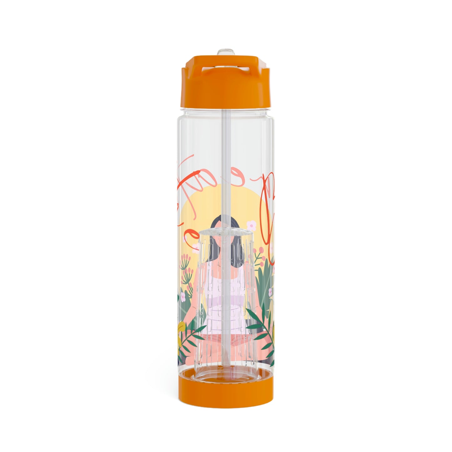 Breathe Yoga Infuser Water Bottle