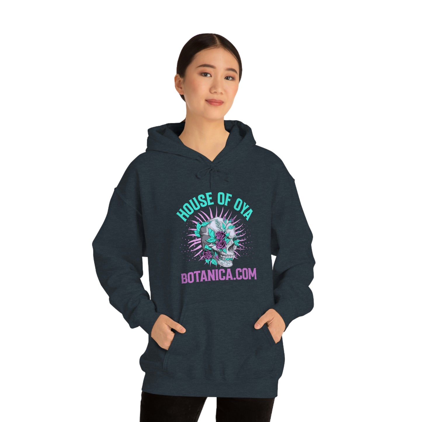 House of Oya Botanica Unisex Heavy Blend Hooded Sweatshirt