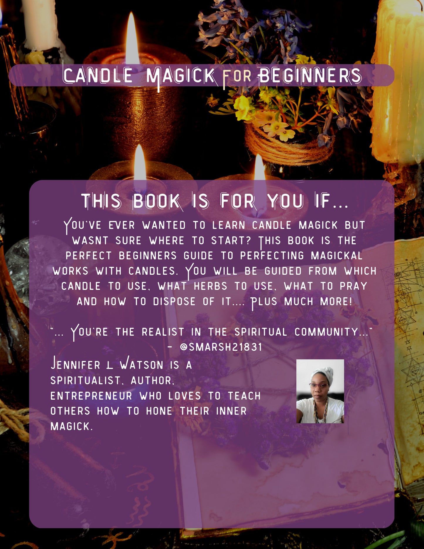 Beginner Candle Magick, the magic candles,  Magics Workbook, Digital Book Download, Printable Books,