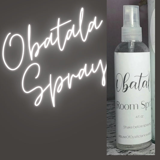 Obatala Water, Orisha Waters, Obatalas Room Spray