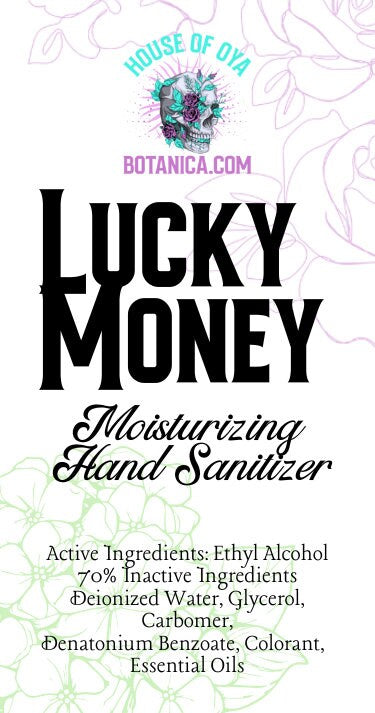 Money Hand Sanitizer, Protection Money Spell, Stocking Stuffers