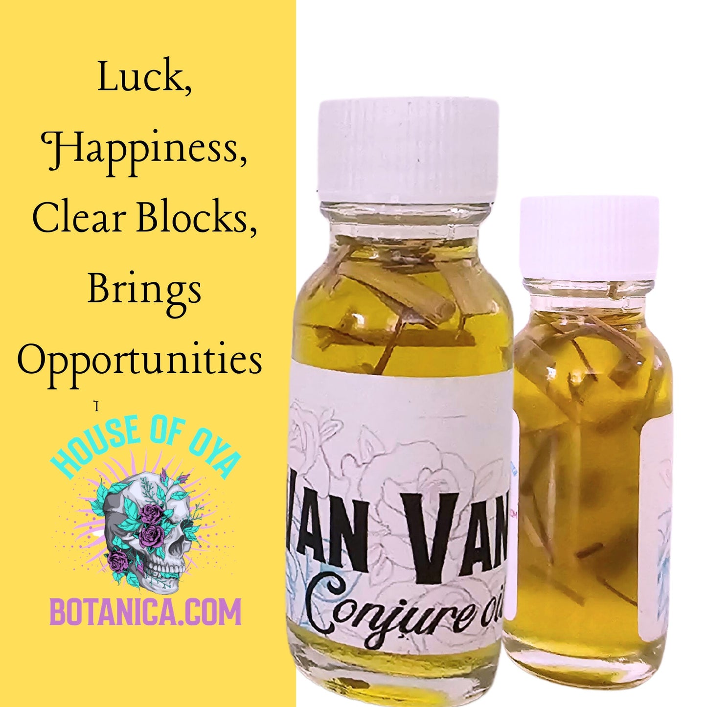 Van Van Oil, Hoodoo Ritual, Conjure Oils, Spell Magick