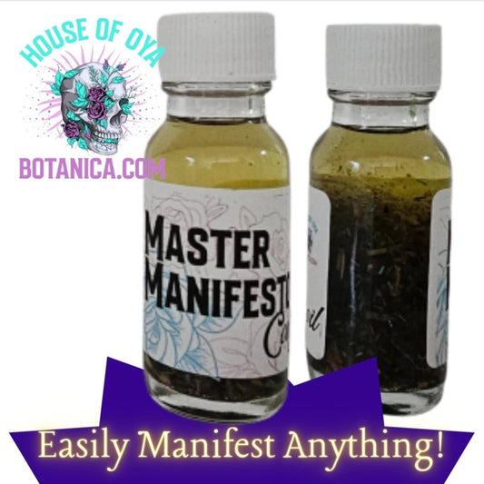 Manifestation, Conjure Oil, Essential Oils, Spell Oils, Advanced Magic, Witchcraft, Law of Attraction